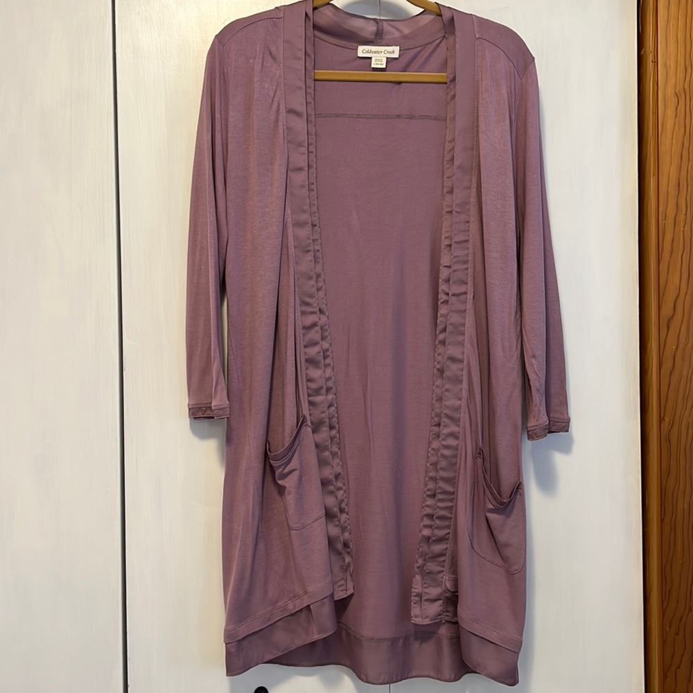Coldwater Creek lightweight cardigan size L